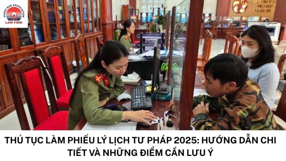 Xin cấp Phiếu Lý lịch tư pháp tại Cơ quan Công an