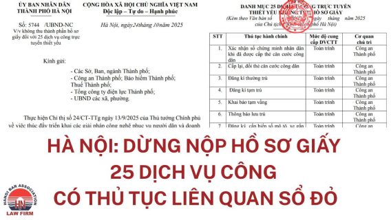 Dừng nộp hồ sơ giấy đối với 25 dịch vụ công thiết yếu